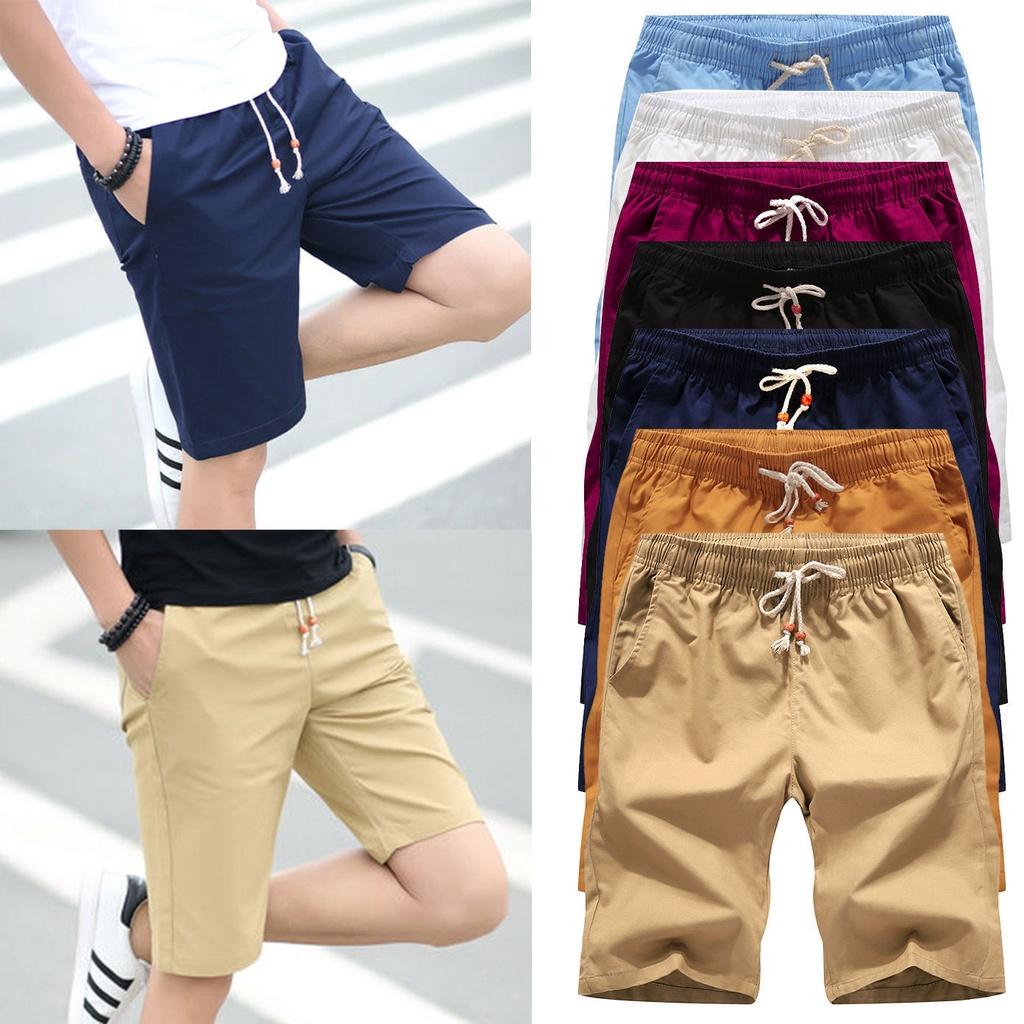 Premium Quality Men's Cargo Shorts Summer Pants Features Comfortable Pockets
