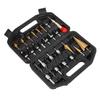 26Pcs Three-point Countersunk Wood Plug Multi-Size Drilling Wood Plug Cutter  Power Tool Accessory