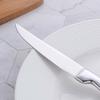 Bisda Steak Knives, 2-Piece Set, 9cm Blade, All Stainless Steel, Dishwasher Safe, Silver, Available in Multiple Colors