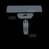 For Changan E-Star - Car Interior Center Console Transparent TPU Protective Film Anti-scratch Sticker