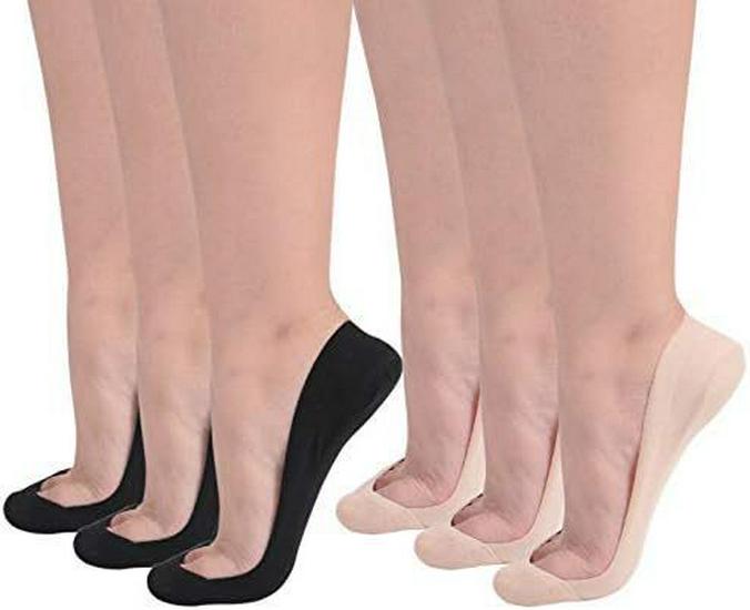 Women's Ultra-Thin No Show Low Cut Socks for Flats and Heels