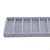 Eyeglass Display Tray, Frame Storage Box with Compartments, Velvet MDF, Secure for Valets,