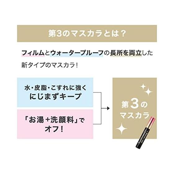 Heroine Make Micro Mascara Advanced Film 01 Jet Black 4,5 g Pennello ultra sottile che enfatizza tutte le ciglia Acqua calda + detergente viso spento