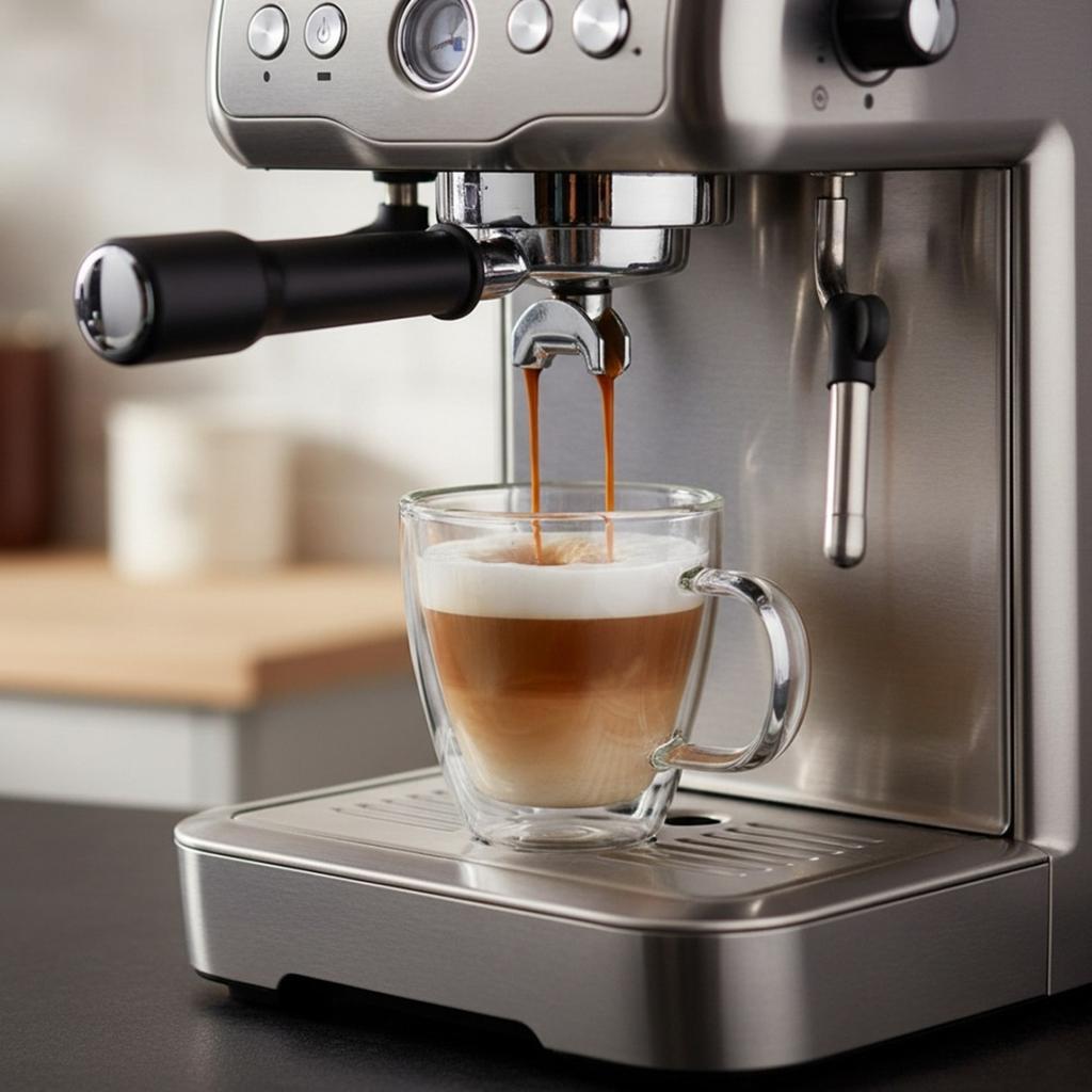 180ml DOPPELWANDIGES THERMO-GLAS FÜR KAFFEE
