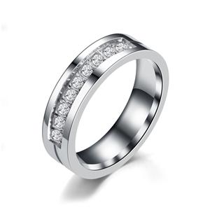 Bague de mariage Mode Anneaux de fiançailles Pour Couples Acier Inoxydable 316L Haute Qualité Bague Bijoux Amoureux Cadeaux d'Anniversaire