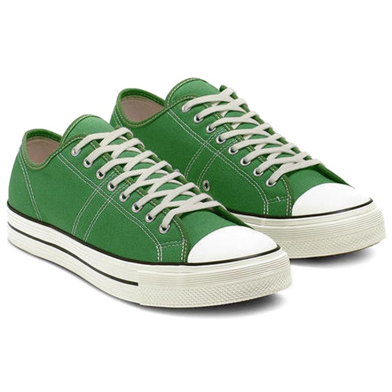 Converse Lucky Star Round-toe Lace-up Low-Top Canvas Shoes Unisex Green