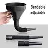 Thickened Oil & Flour Funnel with Filter for Cars, Motorcycles & Kitchen