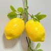 Lifelike Artificial Lemon Strings Fake Simulated Fruit Hanging Garlands for Wedding Birthday Party Home Wall Decor