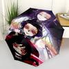 1pc Anime Character Inspired Outdoor Umbrella - Automatic Opening/Closing, Portable 3-Fold Design with 8-Bone Iron Frame - Perfect Gift for Fans, Trav