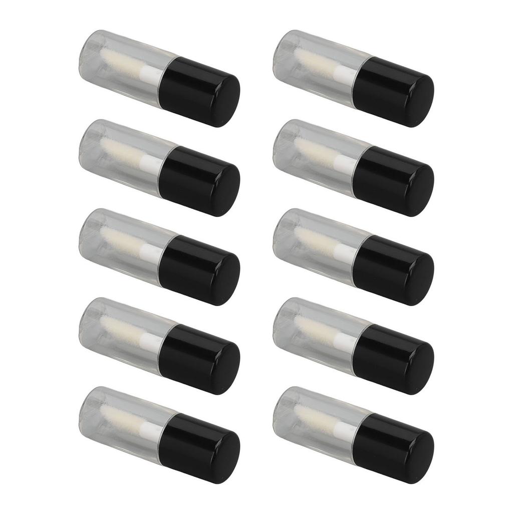 10pcs 1.5ml Lip Gloss Tube Mini Reusable Clear Empty Lip Gloss Containers for Lipstick Sample Lip Balm