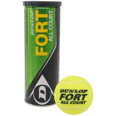 DUNLOP Fort All Kort Tenis Topları (3'lü Paket)