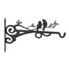 Hanging Plant Bracket Wall Hook Iron Decorative Plant Hanger with Screws for Bird Feeder Lanterns Wind Chimes Flower