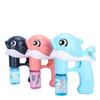 1PC Electrical Bubble Machine Dolphin Shape Bubbler Creative Gift Music Bubble Maker for Kids Girls
