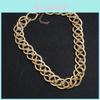 Collier en Métal Style Géométrique Chaîne Avec Design Élégant Pour Femmes