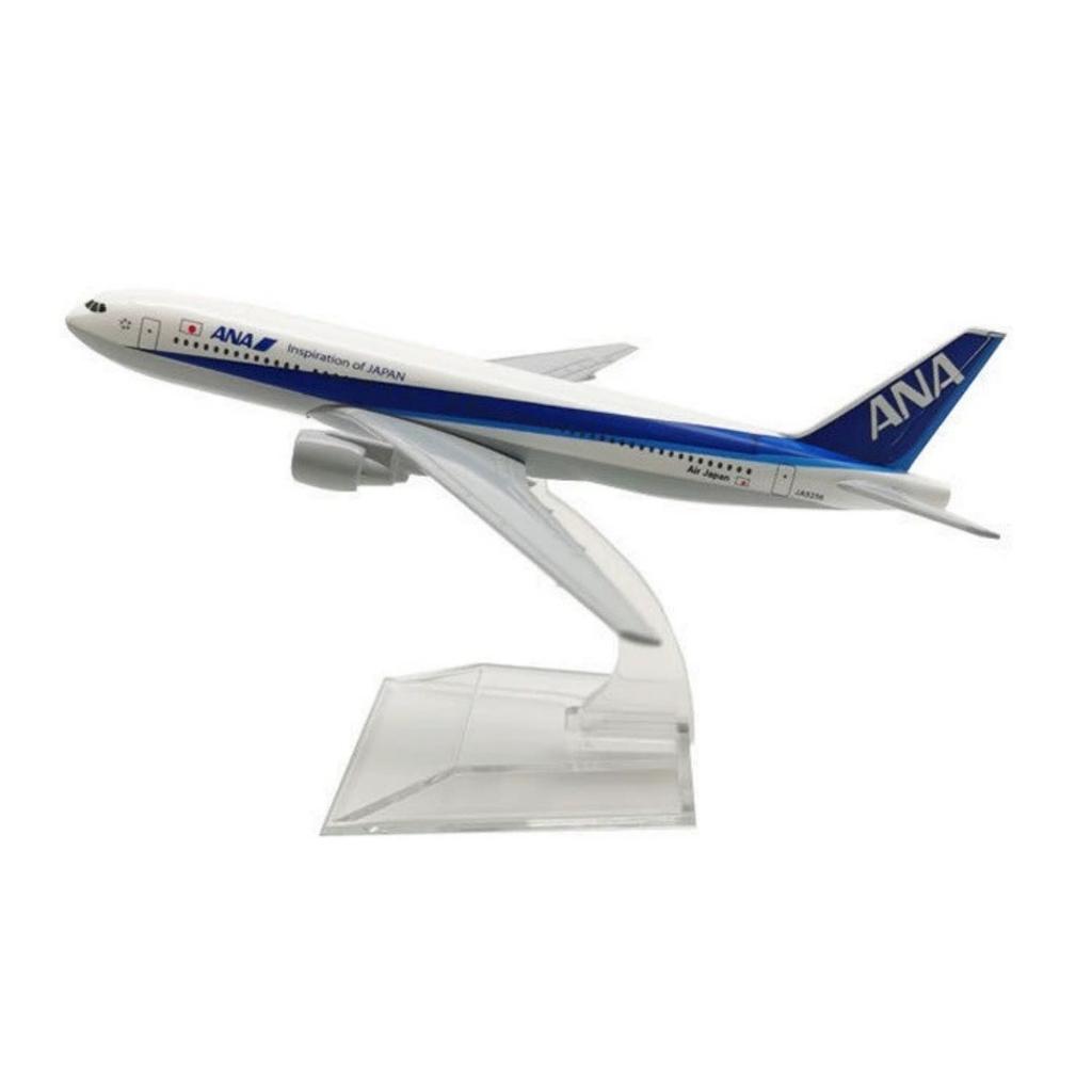 Scala 1/400 Giappone ANA Airways B777 16cm Metallo 777 Airways Modello di Aereo Giocattoli Modello di Aereo Decorazione per Appassionati di Aviazione