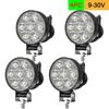 12-24V LED Off Road Work Light, IP65 Waterproof  Spot Light for Truck ATV Motorcycle Boat Outdoors Spot Light Car Work Light