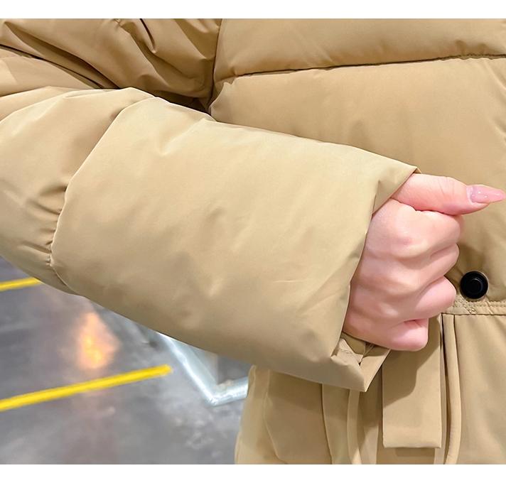 Hooded Loose Short Jacket Thickened Winter Cotton Coat