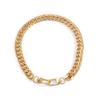 Ingemark Punk Simple Geometry Thick Chokers Necklace Women Trend Gold Color Metal Chunky Neck Chain Hip-Hop Steampunk Jewelry