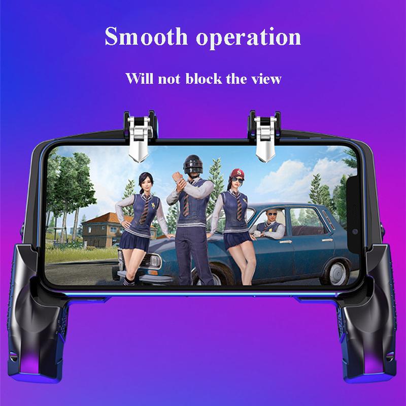 Metal Pubg Controller Joystick Til Pubg Mobile Trigger Gamepad Til iPhone Android Telefon Smartphone Skydespil