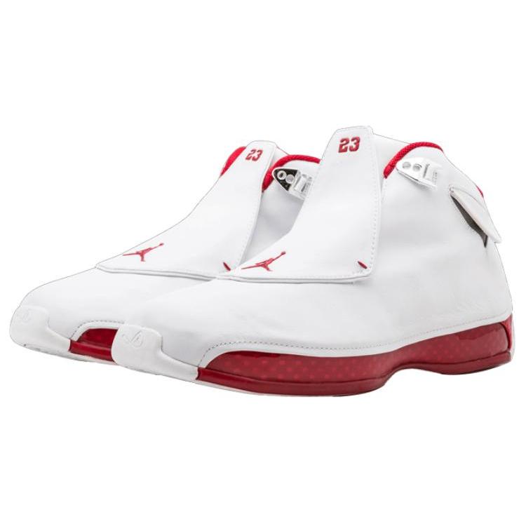 Jordan 18 OG White Red Men's 305869-161