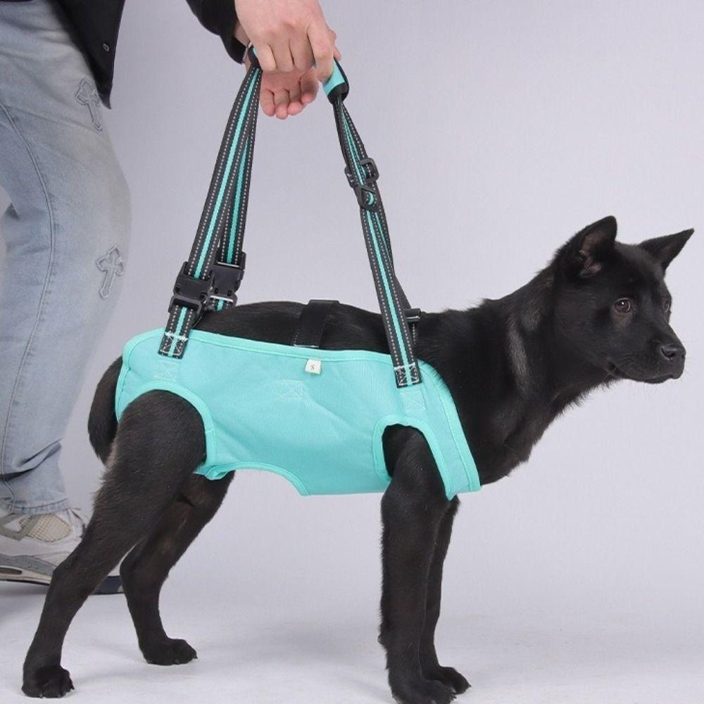 Portable Dog Lift Harness Thicken Handle Pet Lifting Vest Safety Dog Sling Carrier  Pet Supplies