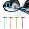 Telescopic Car Cleaning Brush, Dual-side Soft Scraper. Scratch-free, Adjustable Length for Glass Defrosting and Wiping.