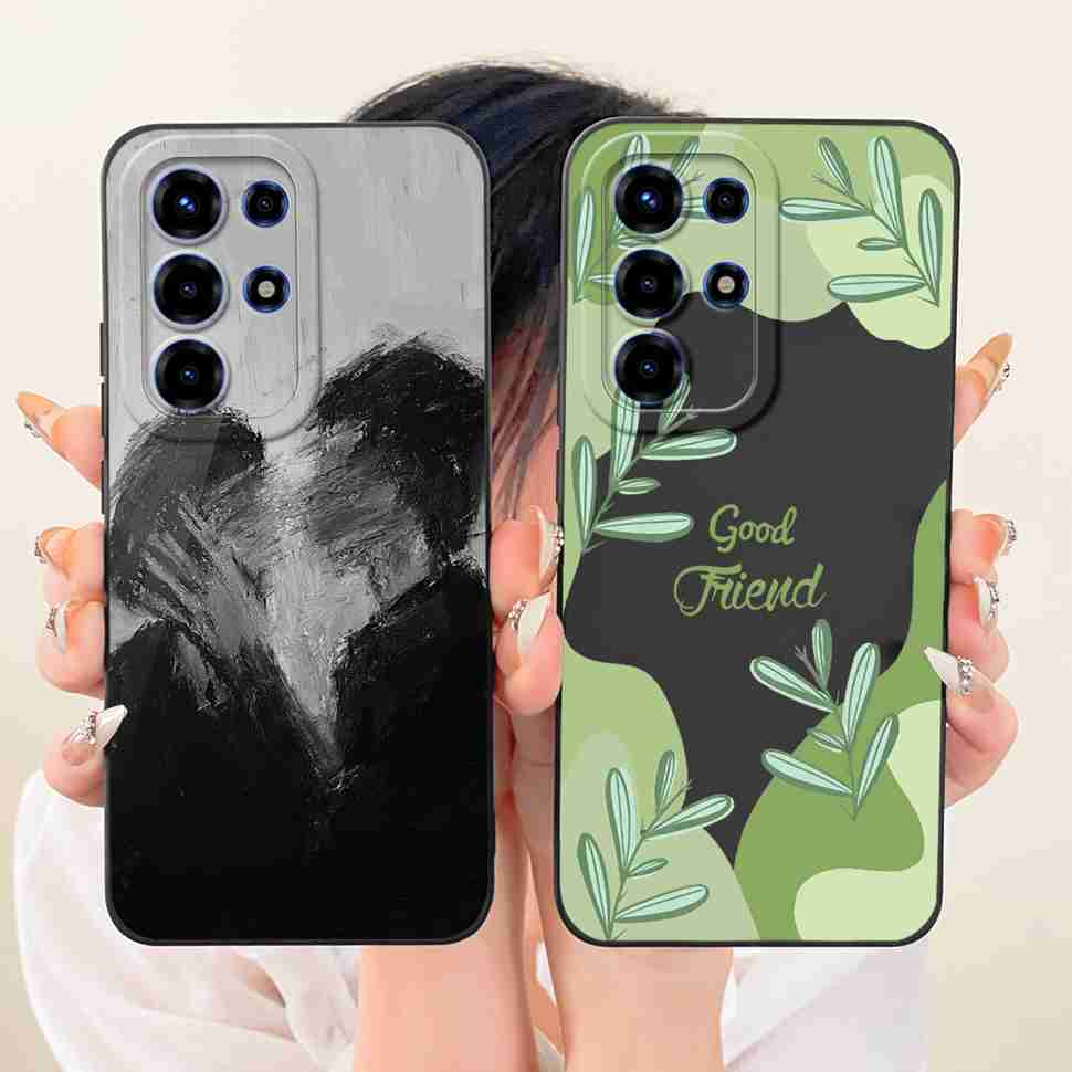 For Itel S26 Ultra Case Floral Silicone Soft Casing New Shockproof Back Cover For Itel S26 Ultra / Super 26 Ultra / S688LN Cover