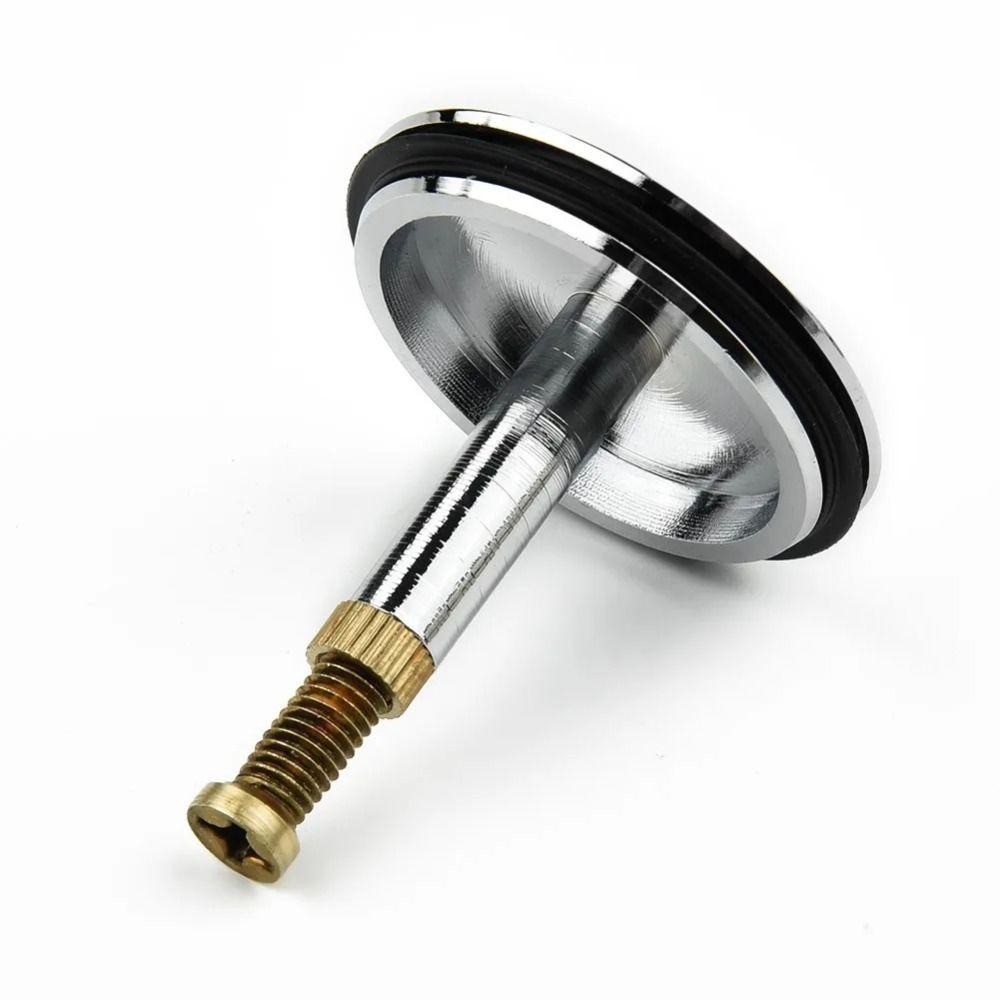 1Pcs Pop Up Waste Stopper Bath Stopper Brass Bathroom Tub Drain Filter Durable Bathtub Plug