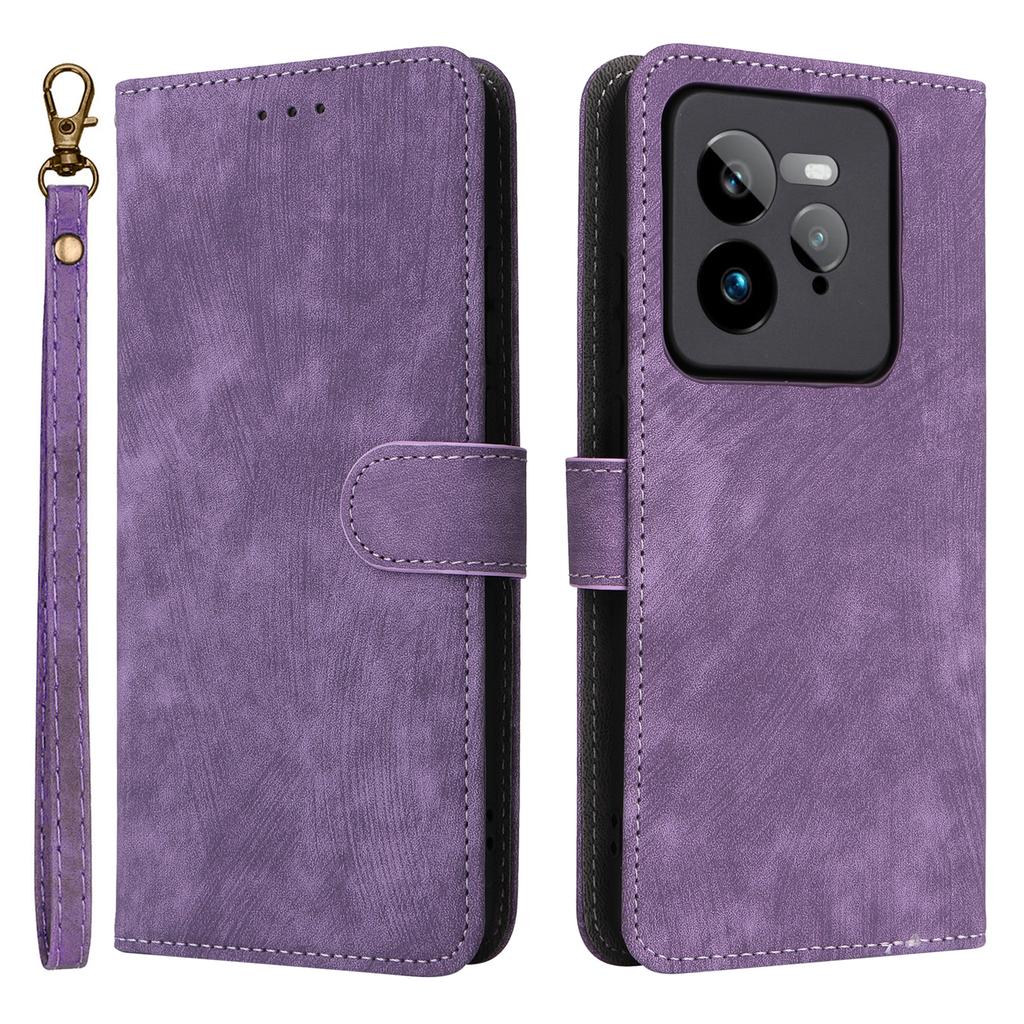For Realme GT 7 Pro 5G Wallet Case RFID Blocking PU Leather Cover Stand View