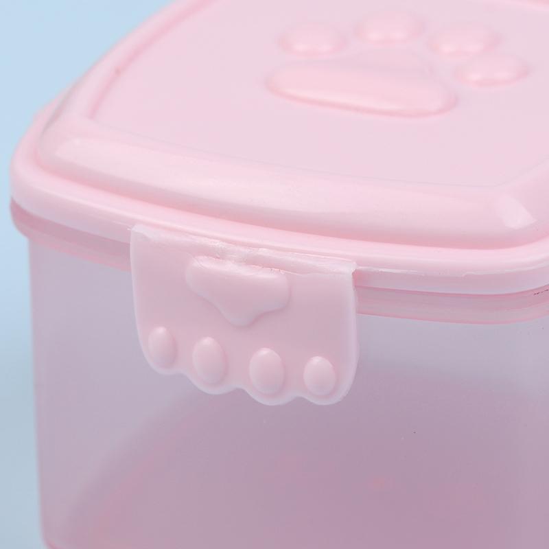 1ks mini kulaté čtvercové lahve kečup koření omáčka lahvička medovo-hořčičný salátový dresink kuchyňská nádoba na bento omáčku