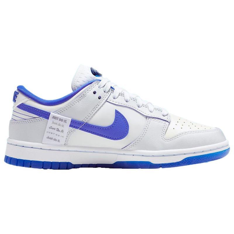 Nike Dunk Low 'Worldwide Pack   White Game Royal' Women's Skate Shoes Sneakers FB1841-110