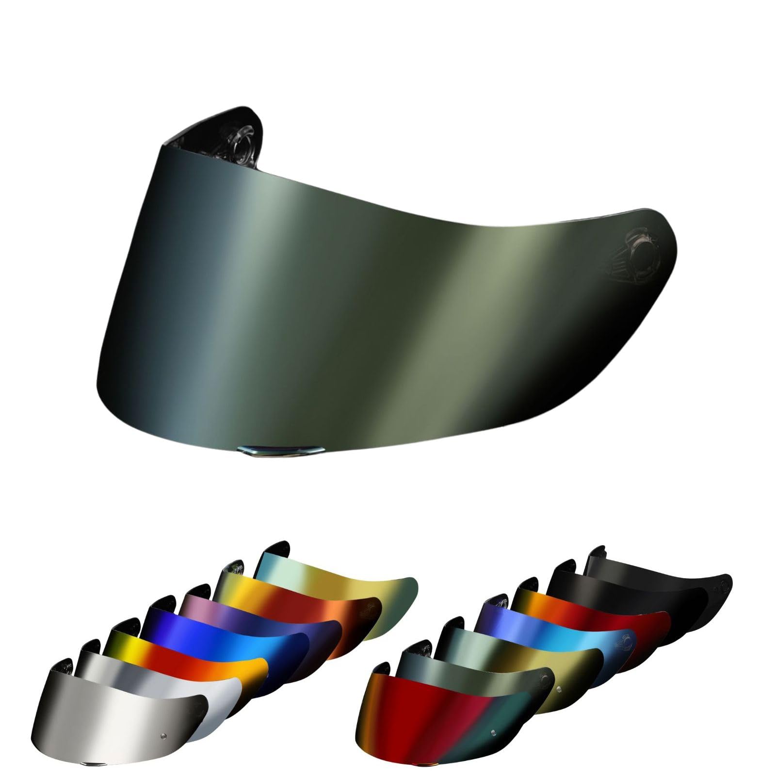 

послезавтрашний неоригинальный шлем AGV K1 дымчатое зеркало прозрачный мотоциклетный УФ УФ УФ пинлок послезавтрашний неоригинальный продукт [kinkyamigo] Подходит для K1, K1S, K3SV, K5,