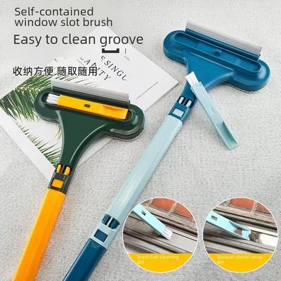 Screen & Window Cleaning Brush with Scraper