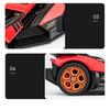 1/32 Lamborghini V12 Vision GT Gran Turismo Supercar Alloy Model Car Diecast Sound & Light Toys Children Vehicle Gifts for Kids