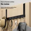 Door Hanger Hook Bedroom Adjustable Aluminum Hook Wall Hook Bathroom Door Hanger Clothes Drill Free
