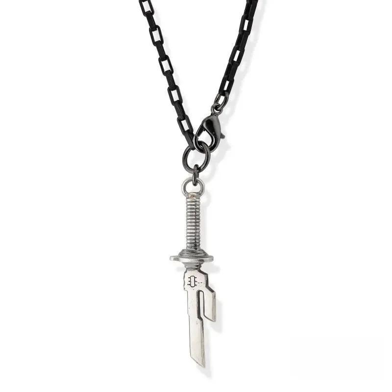 Anime Jujutsu Kaisen Toji Fushiguro Collana Cosplay Lancia Rovesciata del Cielo Portachiavi Arma Choker Gioielli Regali