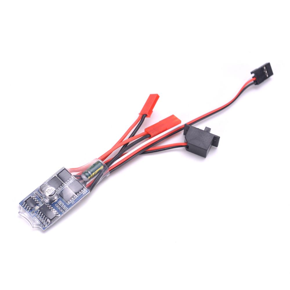 RC ESC 20A / 30A Brush Motor Speed Controller Forward Reverse Brake 2S for Controller Boat Car Tank RC Parts