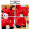 PP Cotton Sheep Year Stuffed Doll Lying Argali Plush Toy Simulation Sheep Plush Doll  New Year