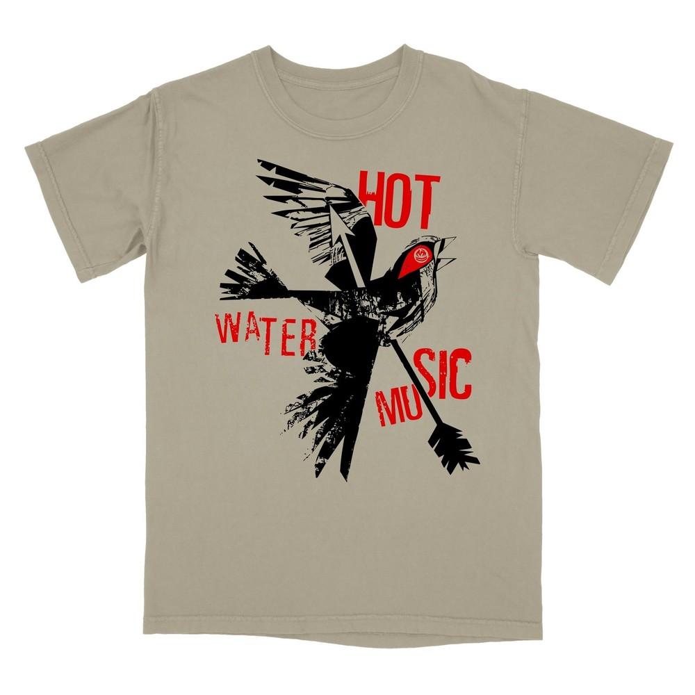 

HWM x SINC Hot Water Music Merch Reprint T Shirt Sand Unisex T-Shirt XL