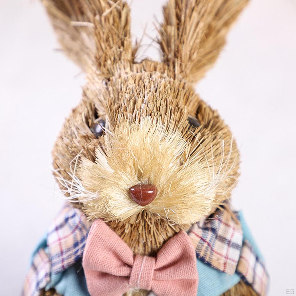 Adorable Bunny Figurine for Easter Garden Decor