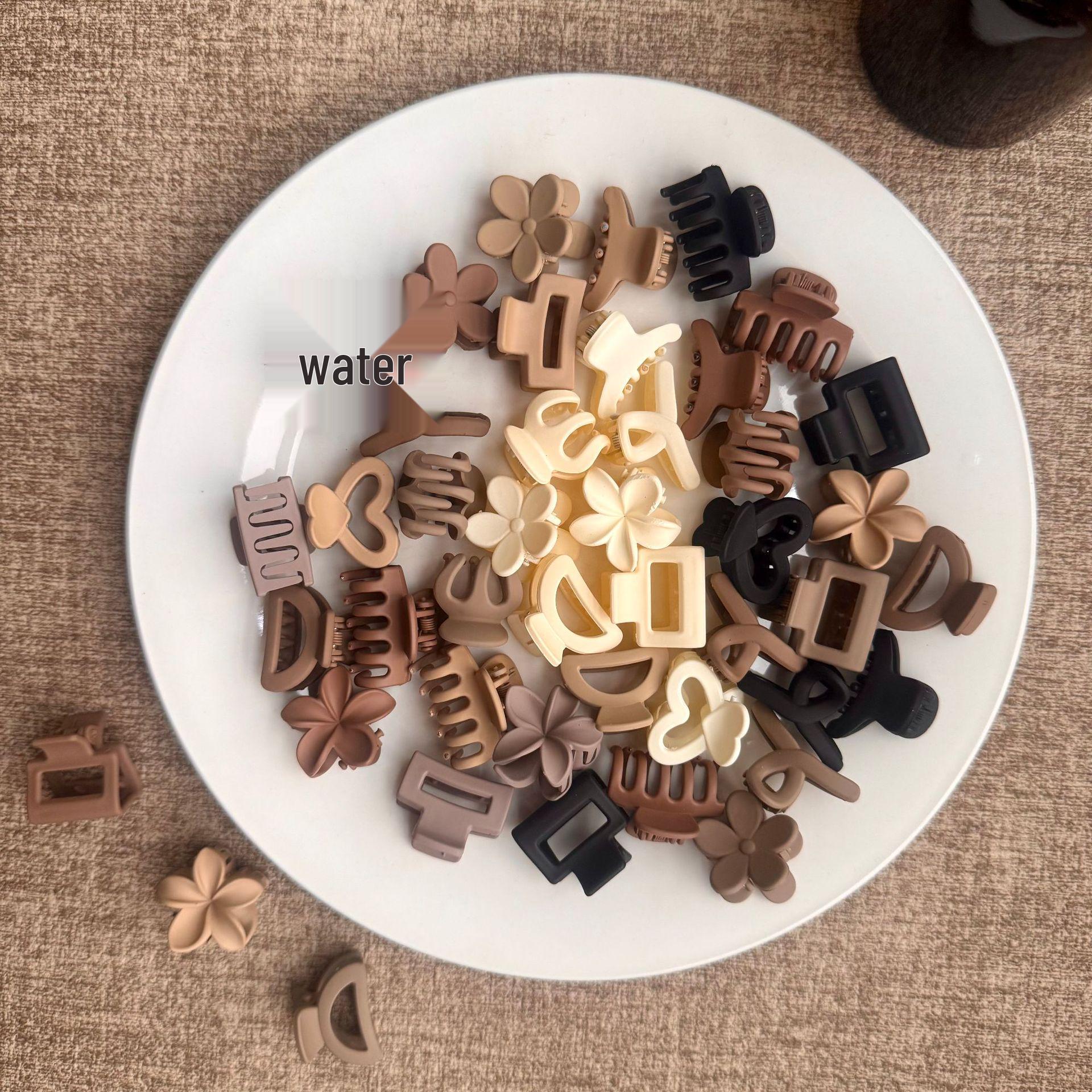 

20 шт. Кавові міні-затискачі-кігтики для чубчика та неслухняного волосся