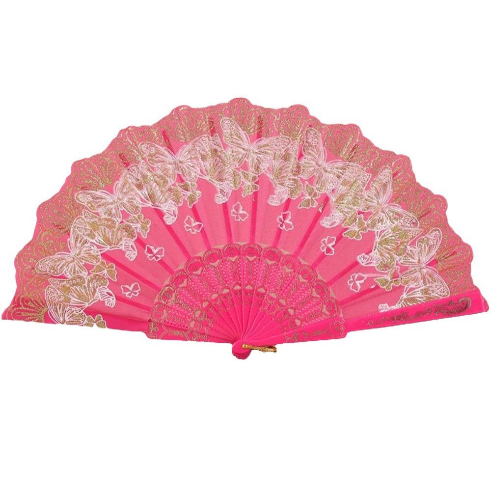 Handgehaltener Dekofächer Spitze Handfächer Fotografie Requisiten Tanzfächer Hanfu Zubehör