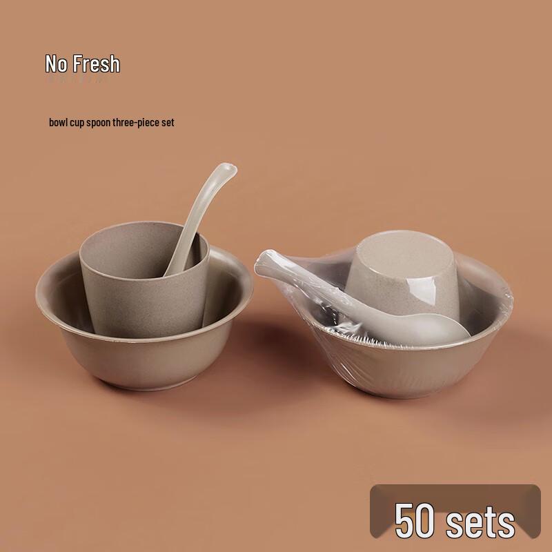 Nuoxian Food-Grade Biodegradable Disposable Tableware Sets Food-Grade Disposable Tableware Set
