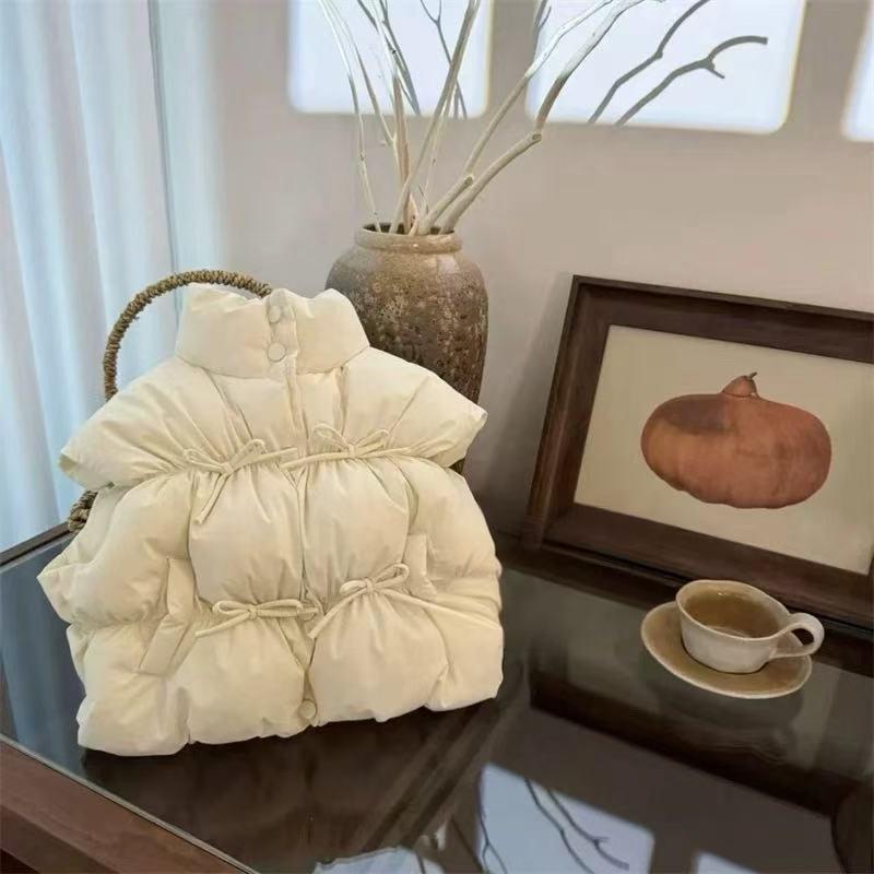 Baby Girls Vests Autumn Winter Korean Children's Down Waist Coats Winter Baby Warm Thick Vest