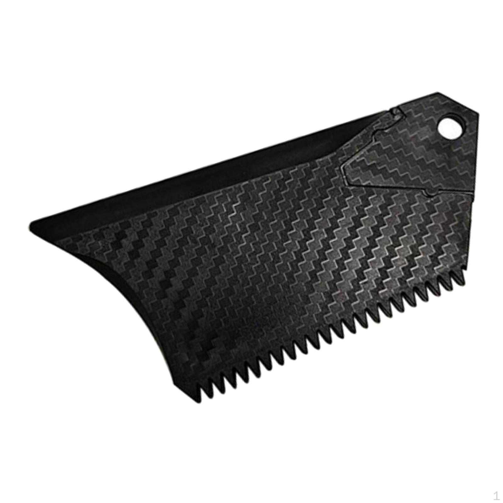 

Surfboard Wax Comb with Fin Key Paddleboard Maintenance Cleaner Tool