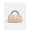 Niche Design 4 Korean Edition New Wooden Handle Folded Cloud Handheld Women's Bag Single Shoulder Crossbody Mini Bag