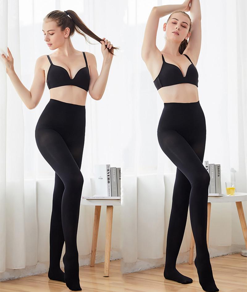 Collant da Donna 190Cm Aggiornati 120D Primavera Autunno Inverno Caldi Collant di Velluto Vita Media Elasticizzati Sottili Skinny Opachi da Donna