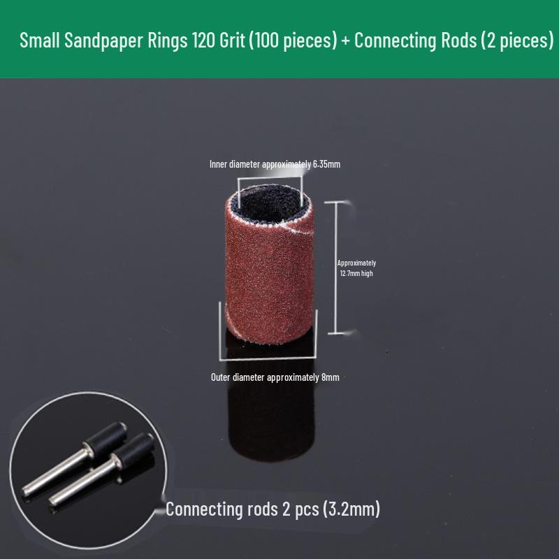 Electric Grinder Sanding Ring & Polishing Tool for Metal, Wood, and Rust Removal