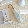 Portable Small Hook Sunshade Umbrella Uv Protection Rain Shine Folding Umbrella For Outdoor Weather Conditioning