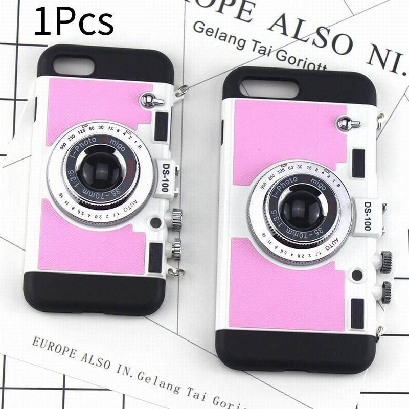 

Elegant Tpu+pc Case With Vintage Strap For 7 8 Se 11 12 13 15 For Iphone5/5s розовый